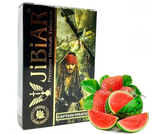 Тютюн Jibiar Captain Pirates (Джибіар Капітан піратів), 50гр
