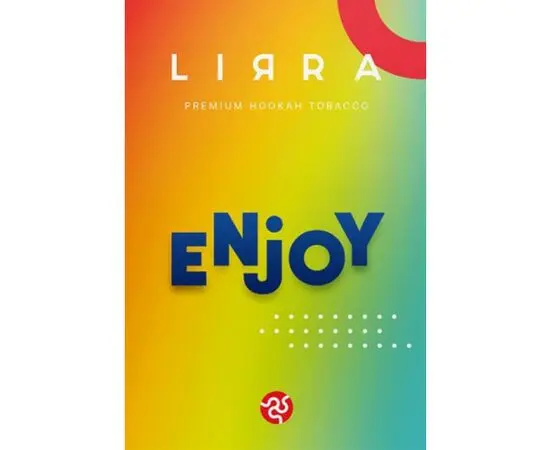 Тютюн Lirra Enjoy (Лірра Інджой, Лимон Манго Чорниця М'ята Лід) 50 гр
