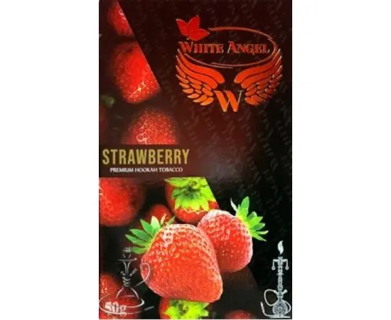 Тютюн White Angel Strawberry (Білий янгол Полуниця) 50 грам