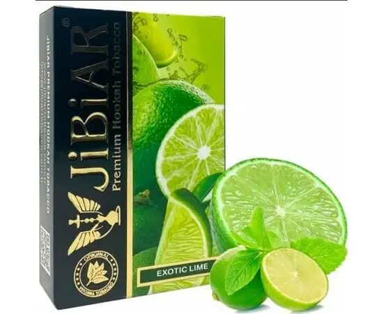 Табак Jibiar Exotic Lime (Джибиар Экзотический Лайм) 50грамм