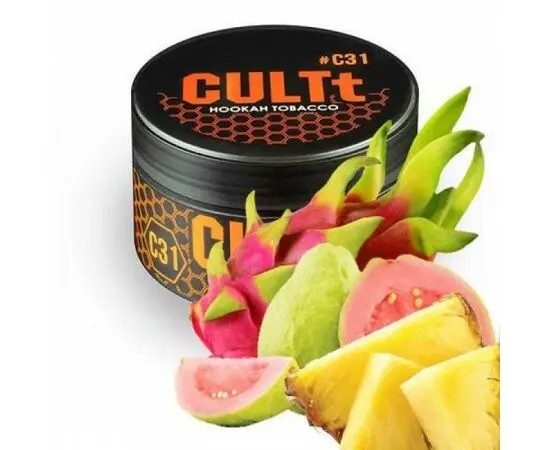 Тютюн CULTt C31 Pitaya Guava Pineapple (Культ Пітайя Гуава Ананас) 100 грам
