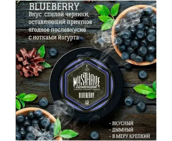 Табак Must Have Blueberry (Маст Хев Черника) 25 грамм