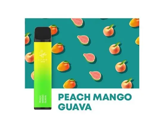 Одноразка Elf Bar 2500 Peach Mango Guava (Ельф бар Персик Манго Гуава)