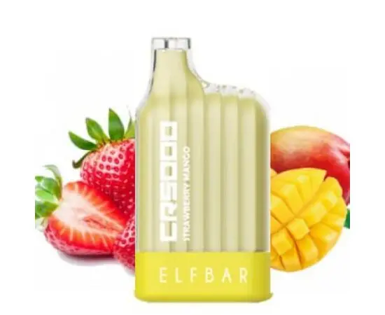 Одноразка Elf Bar CR5000 Strawberry Mango (Клубника Манго)