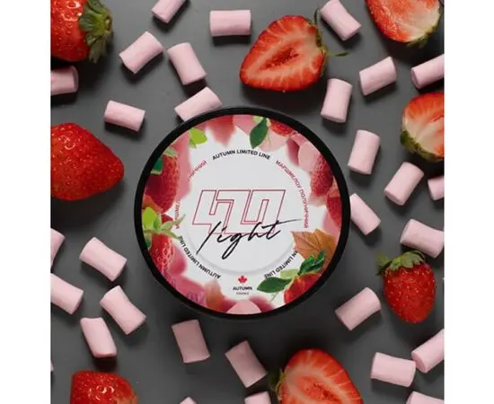 Табак 420 Light Line Маршмелоу Клубника 100 грамм