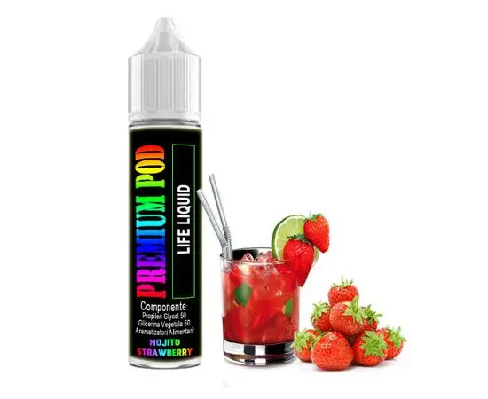 Жидкость Premium Pod Mojito Strawberry (Клубничный Мохито) 10мл