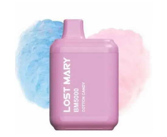 Одноразка Lost Mary CM5000 Cotton Сandy (Лост Мері 5000 Солодка Вата)