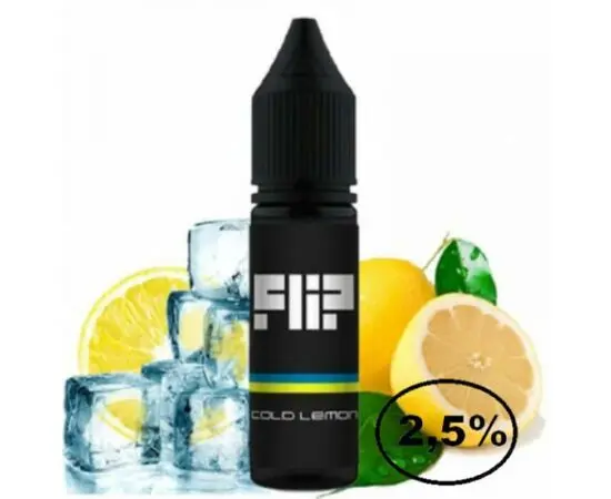 Жидкость Flip Cold Lemon (Флип Холодный Лимон) 15мл, 2,5%