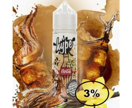 Жидкость Hype Cola Vanilla  (Хайп Кола Ваниль Органика) 60мл, 3%