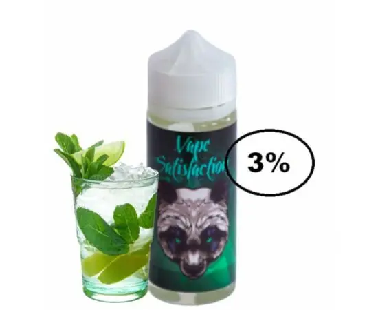 Рідина Vape Satisfaction Mojito (Вейп Сатісфекшн Мохіто) 120мл Органіка 3%