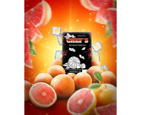 Табак Chefs Grapefruit Ice (Лёд Грейпфрут) 40гр