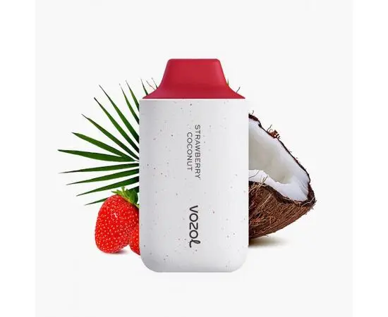 Одноразка Vozol 6000 Strawberry Coconut (Полуниця Кокос)