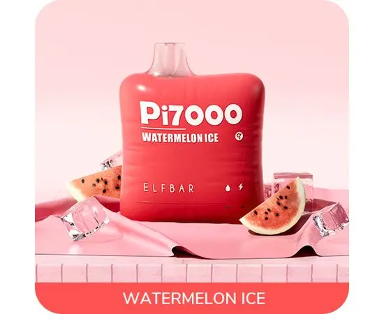 Одноразка Elf Bar 7000 Watermelon Ice (Эльф Бар 7000 Арбуз Айс)