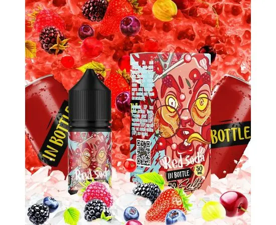 Жидкость In Bottle Red Soda (Красная Газировка) 30мл, 5%