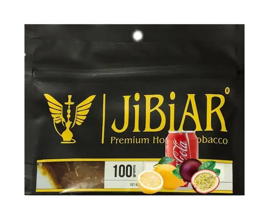 Табак Jibiar Cola Lemon Maracuja (Джибиар Кола Лимон Маракуя) 100 грамм