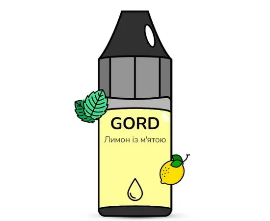 Рідина Gord Lemon Mint (Лимон М'ята) 30мл 5%