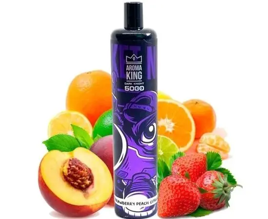 Одноразка Aroma King Dark Night 5000 Strawberry Peach Citrus (Полуниця Персик Цитрус)