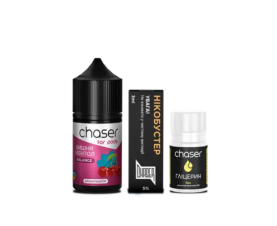 Жидкость Набор Chaser Вишня Ментол 30мл 5%