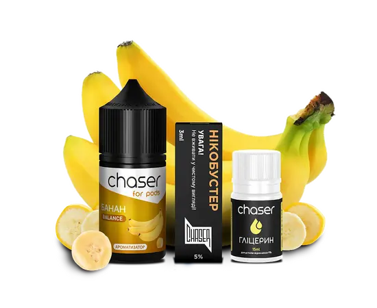 Жидкость Набор Chaser Банан 30мл 5%