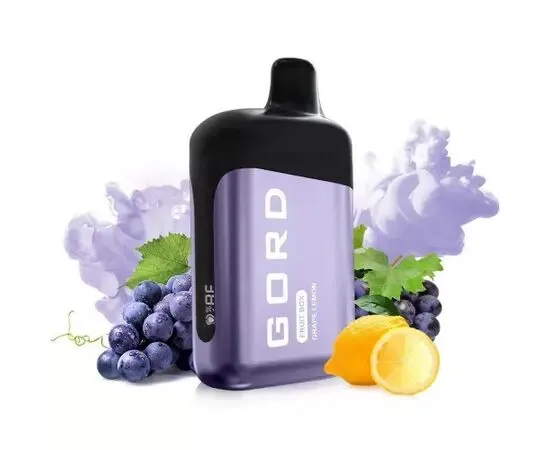 Одноразка Gord 6500 Grape Lemon (Виноград Лимон)