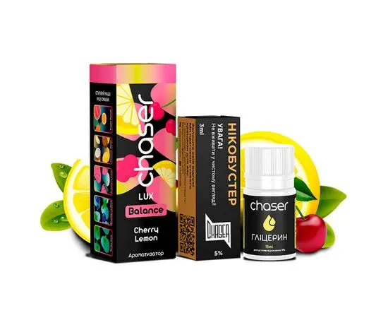 Рідина Набір Chaser Lux Cherry Lemon 30мл 5%