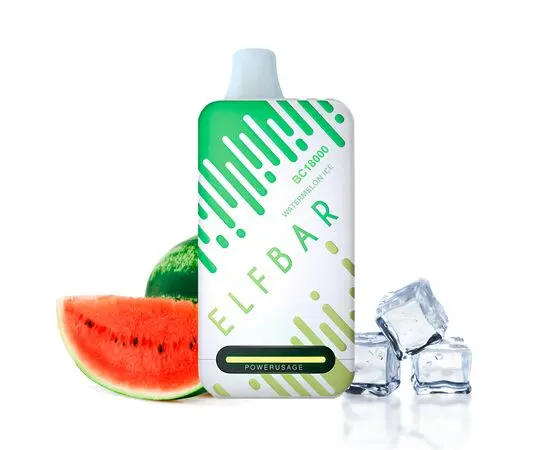 Одноразка Elf Bar BC18000 Watermelon Ice (Арбуз Лед)