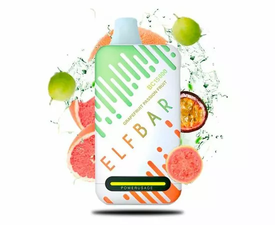 Одноразка Elf Bar BC15000 Grapefruit Passion Fruit (Грейпфрут Маракуя)