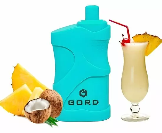 Электронные сигареты Gord G-05 4000 Pineapple coconut milk (Горд Ананас Кокосовое Молоко)