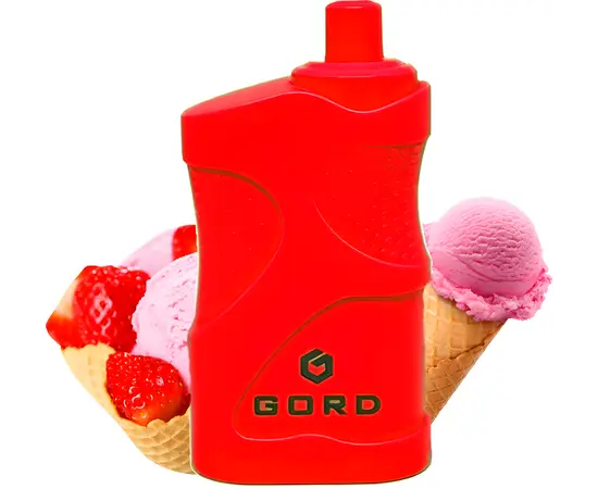 Одноразка Gord G-05 4000 Strawberry Sundae (Горд Полуничне Морозиво)