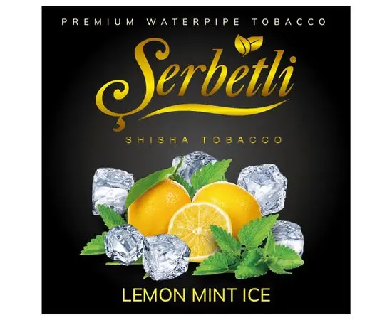 Тютюн Serbetli Ice Lemon Mint (Лимон М'ята Лід) 100гр