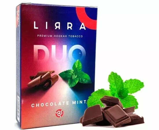 Табак Lirra Chocolate Mint (Лирра Шоколад с Мятой) 50 гр