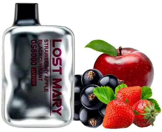 Одноразка Lost Mary OS5000 Strawberry Apple Blackcurrant (Полуниця Яблуко Смородина)