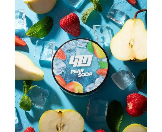 Тютюн 420 Pear Soda (Груша М'ята Полуниця) 100 гр