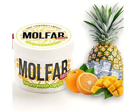 Табак Molfar Virginia Line Тропічний Смузі (Ананас Апельсин Манго Лёд) 40 гр