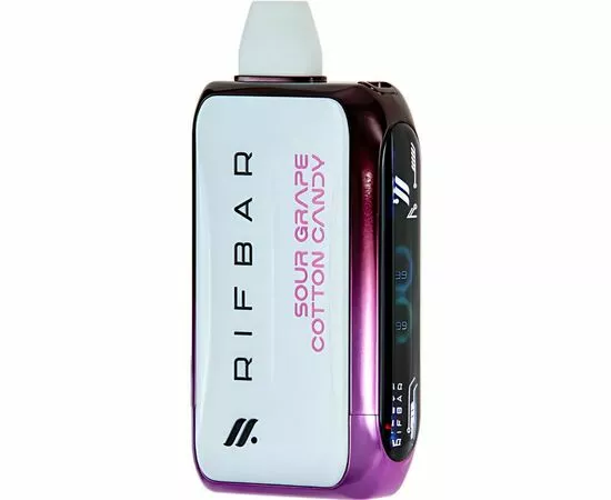 Одноразка RifBar Turbo X 25000 Sour Grape Cotton Candy (Кислий Виноград Солодка Вата)