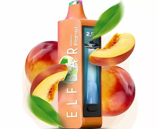 Одноразка Elf Bar Planet 25000 Peach (Персик)