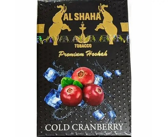 Табак Al Shaha Cold Cranberry (Аль Шаха Айс Клюква) 50 грамм