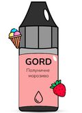 Жидкость Gord Strawberry Sundae (Клубничное Мороженое) 30мл 5% Жидкость Gord Strawberry Sundae (Клубничное Мороженое) 30мл 5%