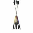 Йоржик для шахти довгий кольоровий з ручкою 80 см