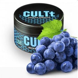 Тютюн CULTT C58 Black Grape Ice (Культт Чорний Виноград Лід) 100 гр