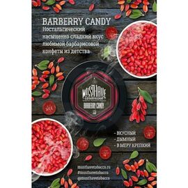 Тютюн для кальяну Must Have Barberry Candy (Маст Хев Барбарисова Цукерка) 125 гр