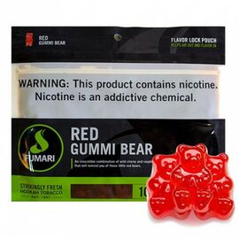 Табак Fumari Red Gummi Bear (Фумари Красные мишки) 100 гр Акциз 