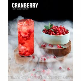 Тютюн Honey Badger Mild Cranberry (Медовий Барсук легка лінійка) Журавлина 250 гр