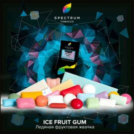 Табак Spectrum Hard Ice Fruit Gum (Спектрум Айс Фруктовая Жвачка) 100 гр Акциз
