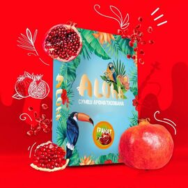 Безнікотинова Суміш Aloha (Алоха Гранат) 100 грам
