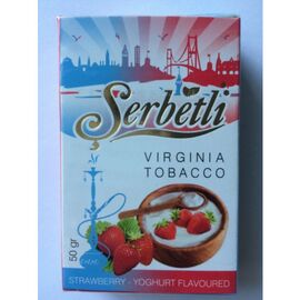 Табак Serbetli Strawberry Yogurt (Щербетли Клубничный Йогурт) 50 грамм