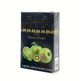 Тютюн Al Shaha Green Apple Kiwi Lime (Аль Шаха Зелене Яблуко Ківі Лайм) 50 грам