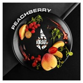 Тютюн Burn Black Peachberry (Берн Блек Суниця та Персик) 100 грам