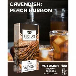Тютюн Fusion Premium Cavandish Peach Burbon (Ф'южн Персиковий бурбон) 100 грам