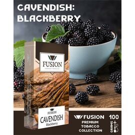 Тютюн Fusion Premium Cavendish Blackberry (Фьюжн Ожевика) 100 грам